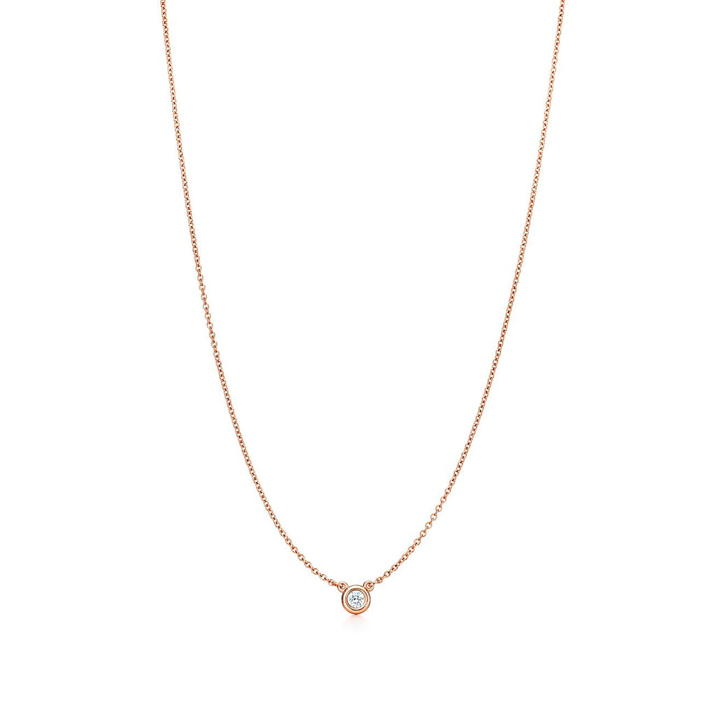 Tiffany Elsa Peretti Diamond Necklace