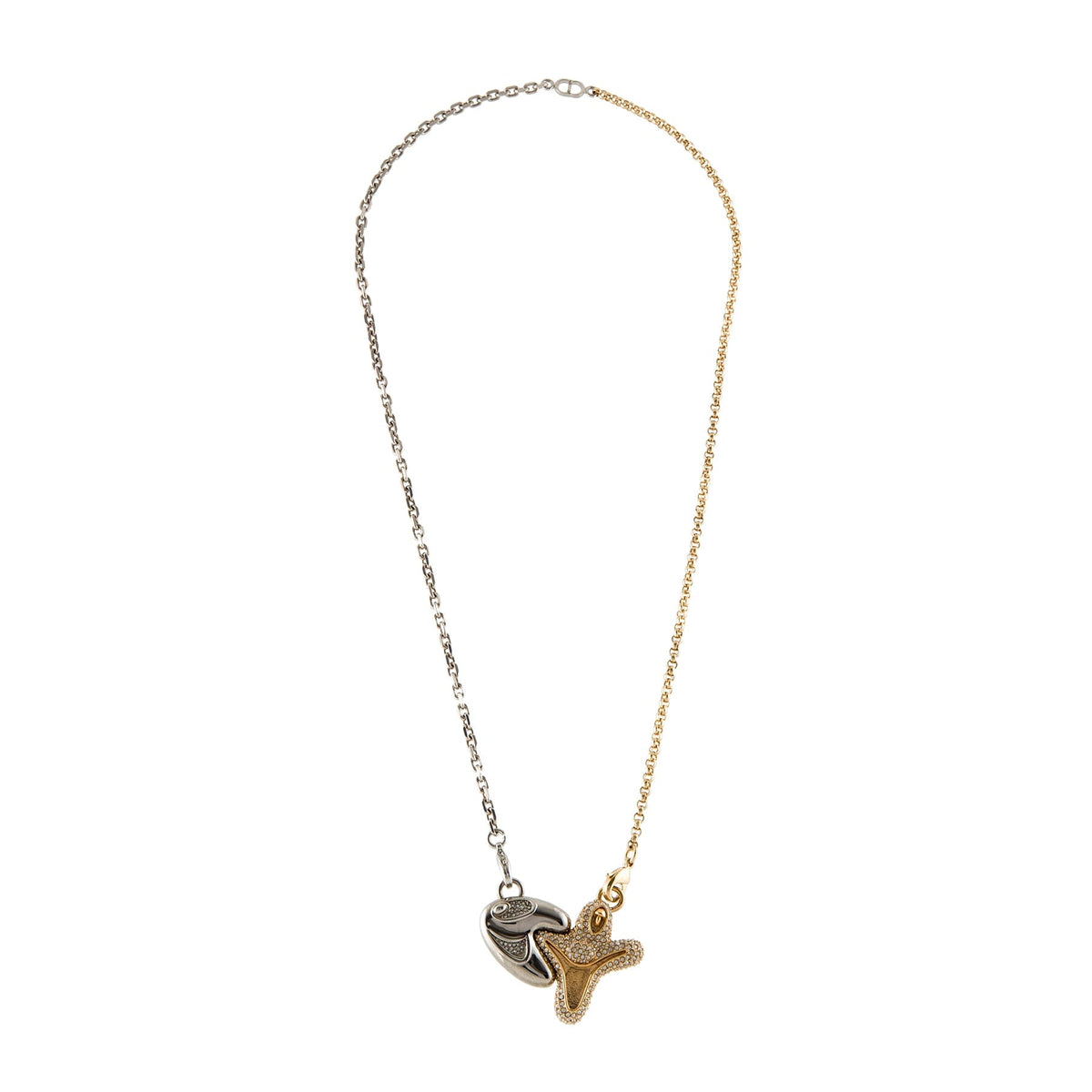 Dior Homme x Kenny Scharf Crystal Pendant Necklace