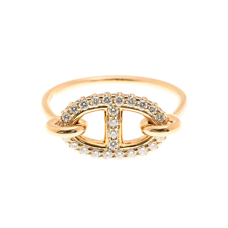 Hermes Farandole Diamond Ring - 18K Rose Gold