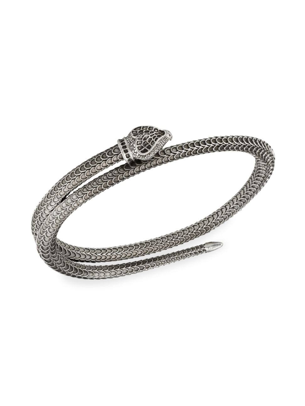 Gucci Double G Ggard Snake Bracelet