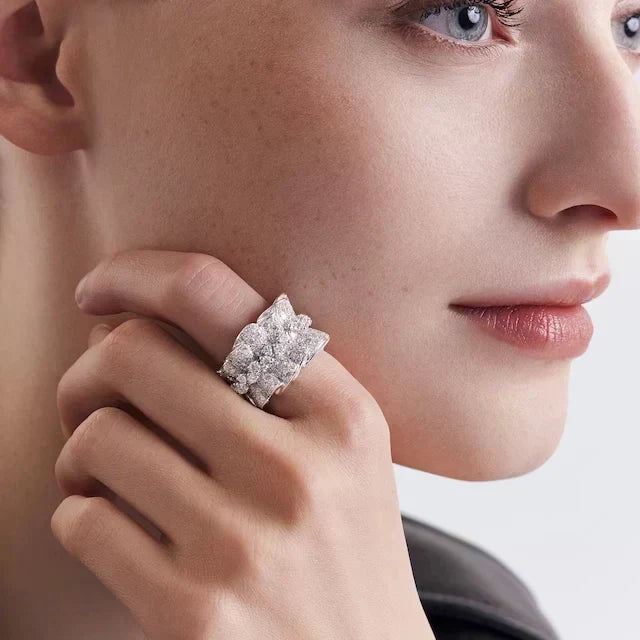 Dior Couture Diamond Ring - 18K Gold
