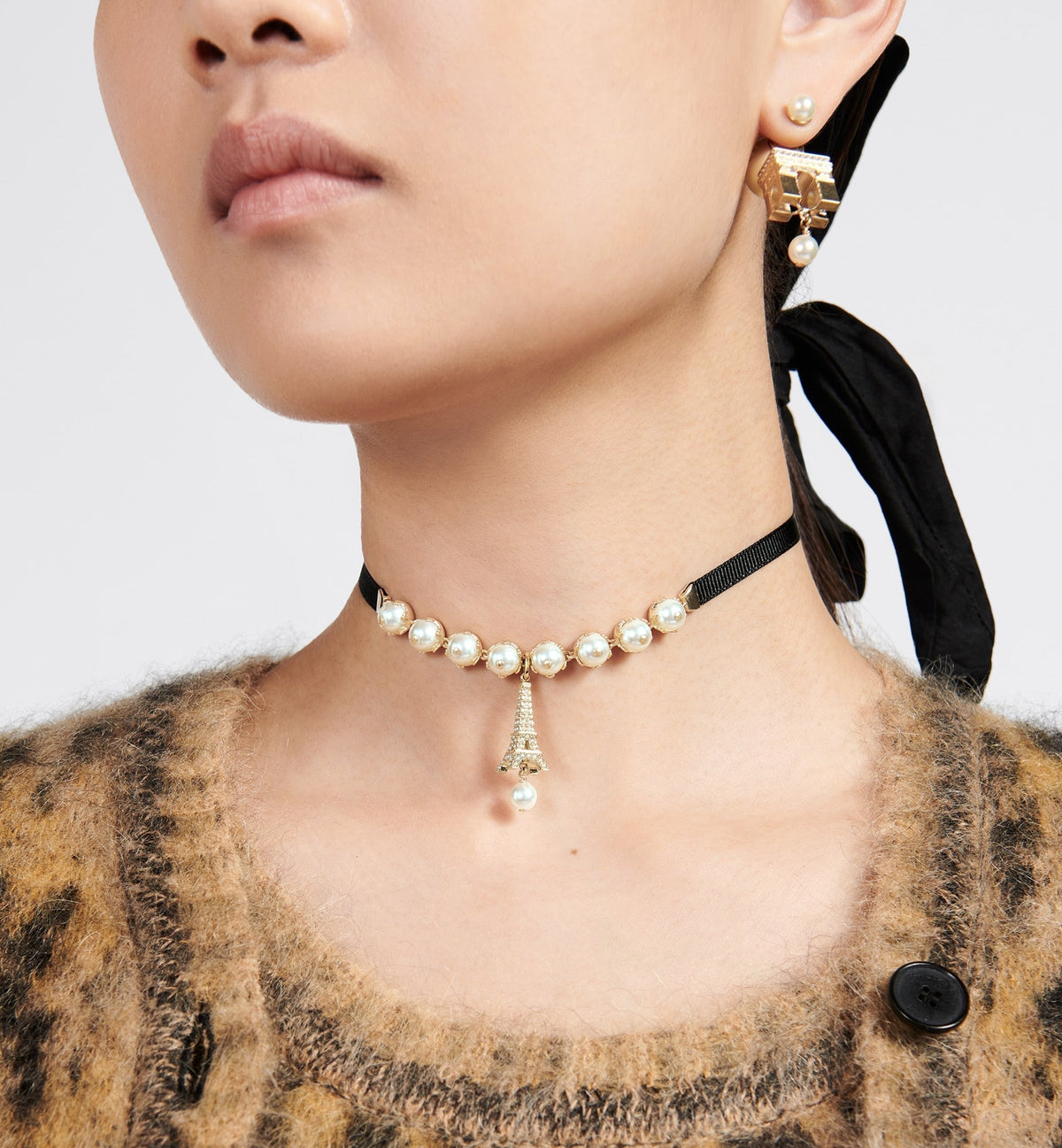 Dior Plan De Paris Choker Necklace
