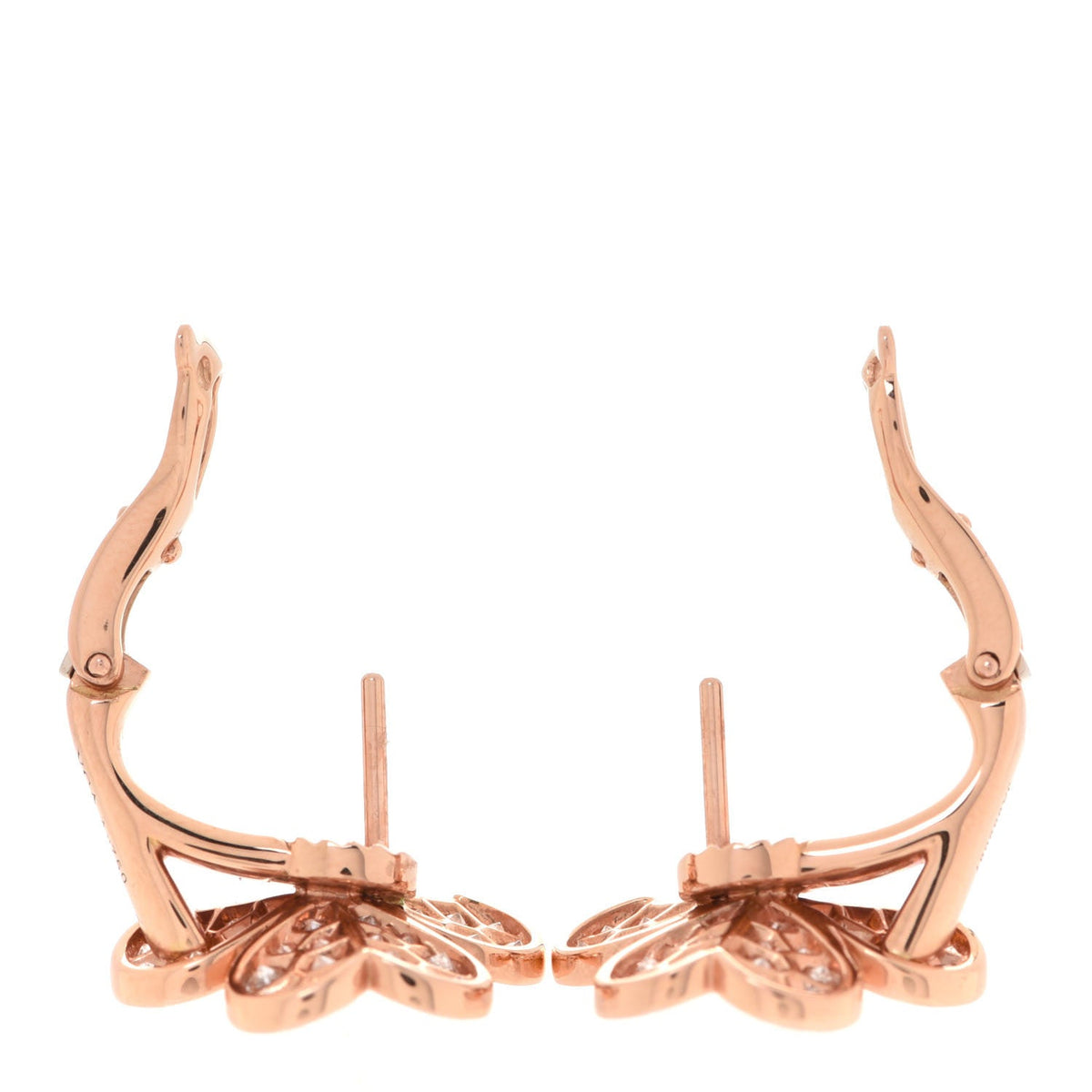 Frivole Pink Sapphire Earrings - 18K Gold