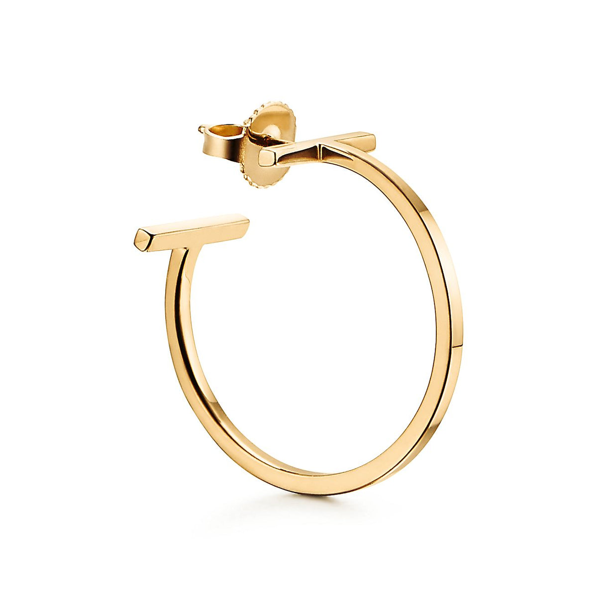 Tiffany Hoop Earrings - 18K Gold