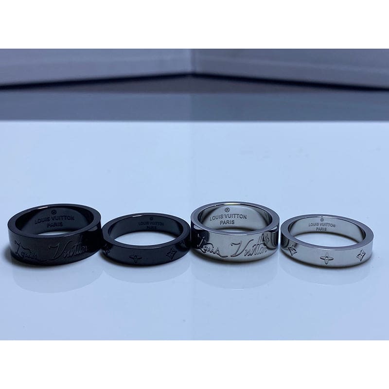 Louis Vuitton You & Me Set of Two Rings - 18K White Gold