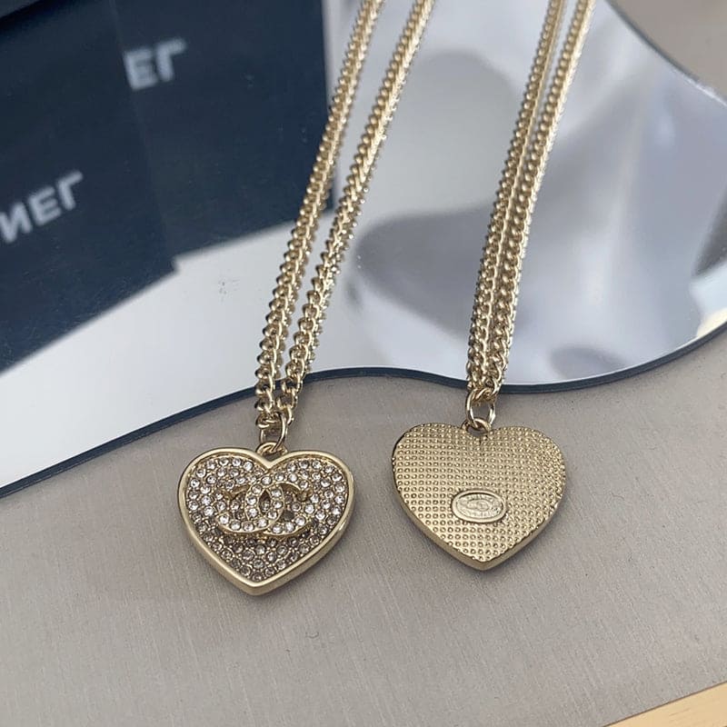Chanel Pink Diamond Necklace