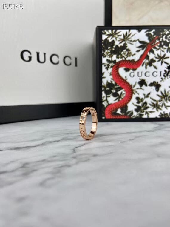 Gucci Icon Ring - 18K Yellow Gold