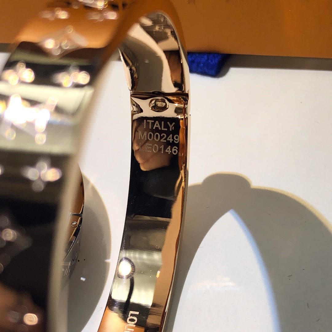 Louis Vuitton Nanogram Cuff Bracelet