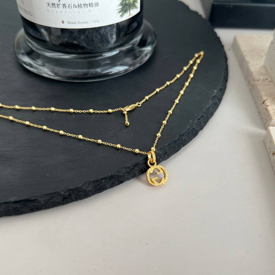 Gucci Double G Interlocking G Necklace
