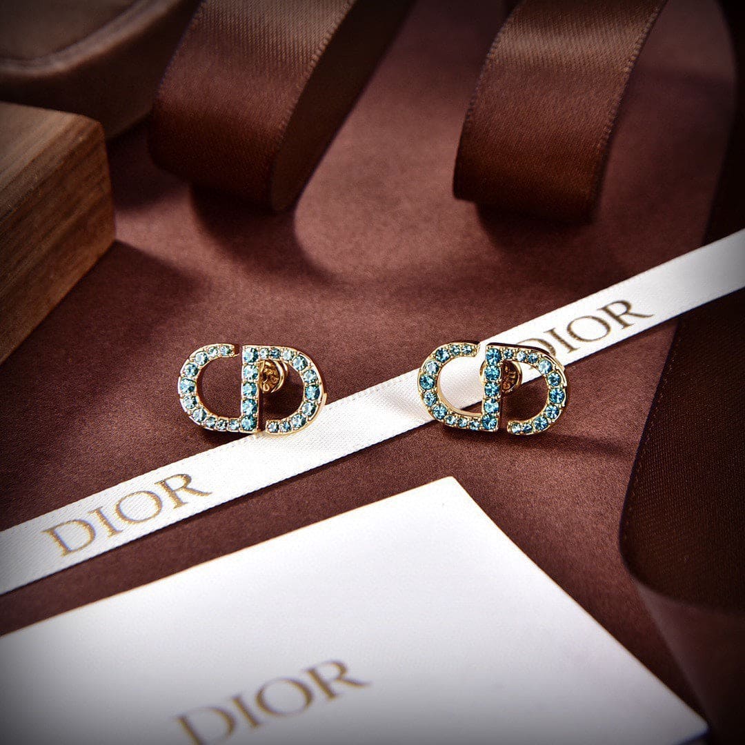 Dior Petit CD Stud Earrings
