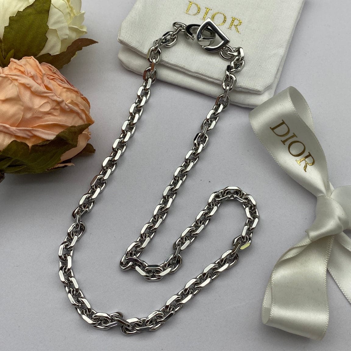 Dior Lock Necklace