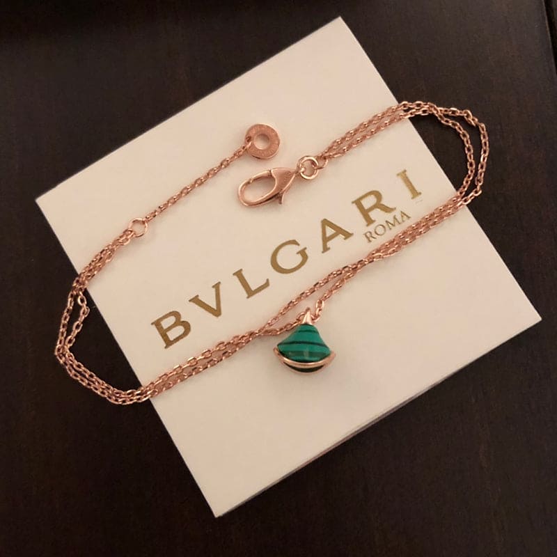 DIVAS' DREAM Malachite Bracelet - 18K Rose Gold