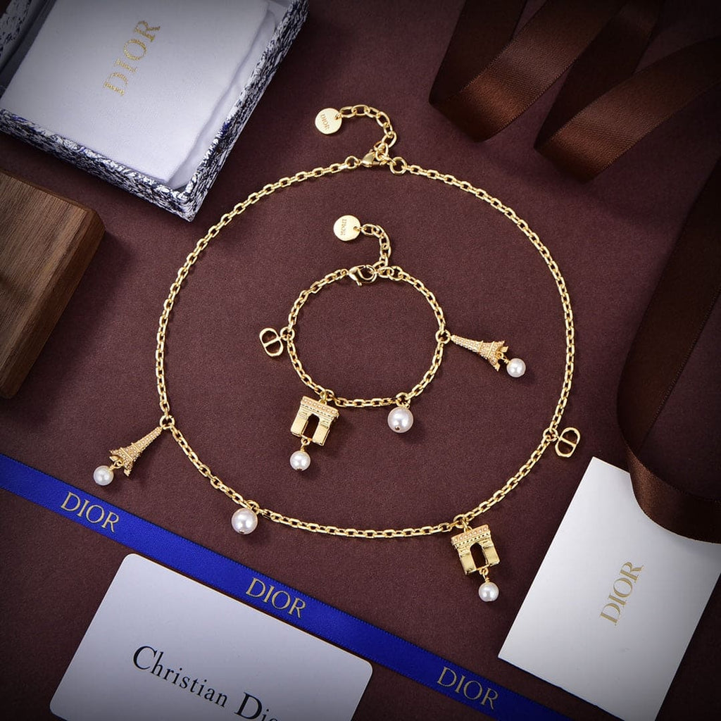 Dior Plan De Paris Necklace