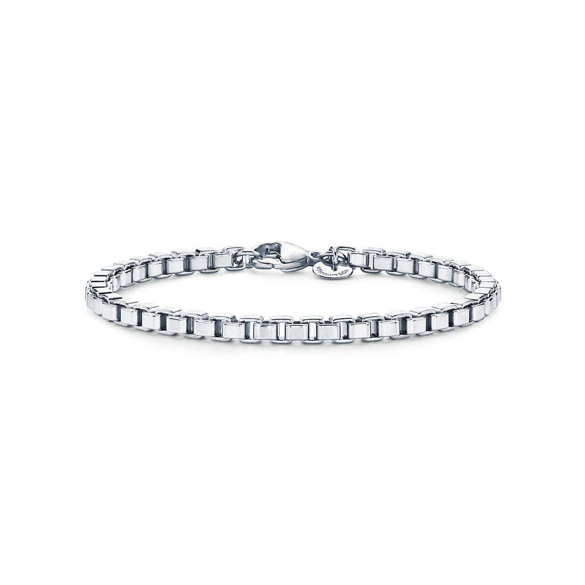 Tiffany Venetian Link Bracelet - 18K White Gold