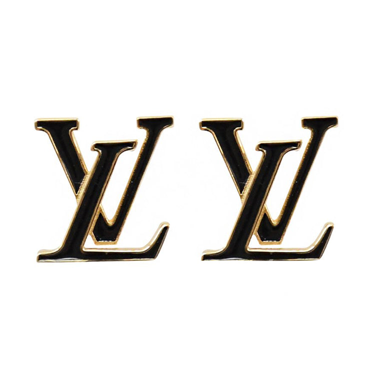 Louis Vuitton Iconic Black Earrings - 18K White Gold