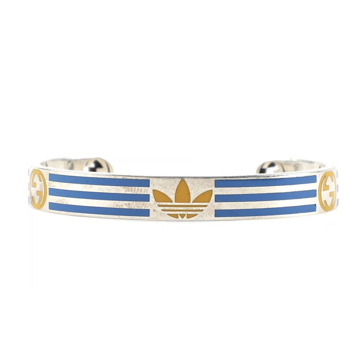 Gucci Double G x Adidas Cuff Blue Bracelet
