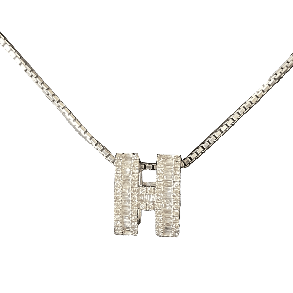 Hermes Diamond Necklace