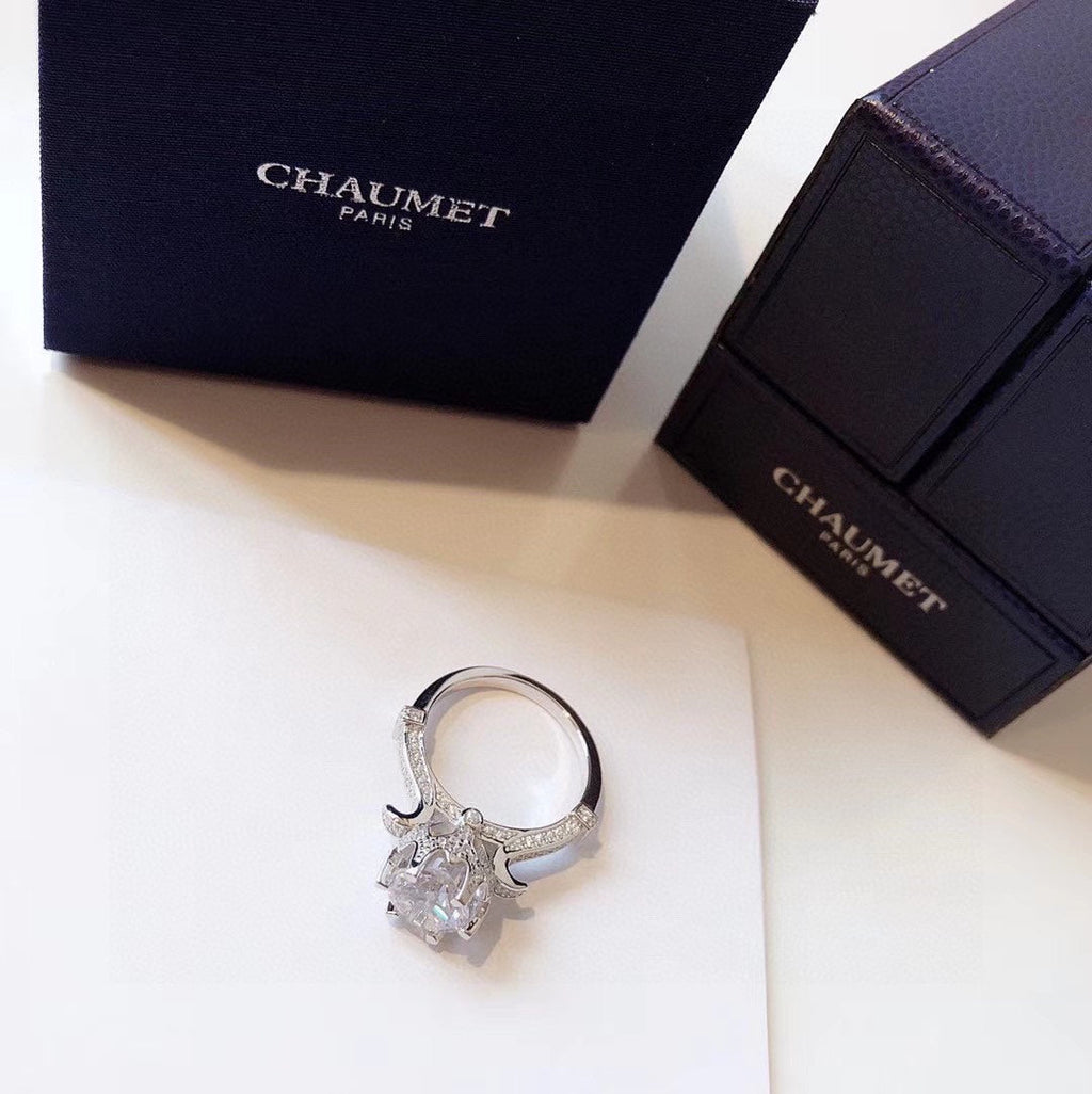 Josephine Ring - 18K White Gold