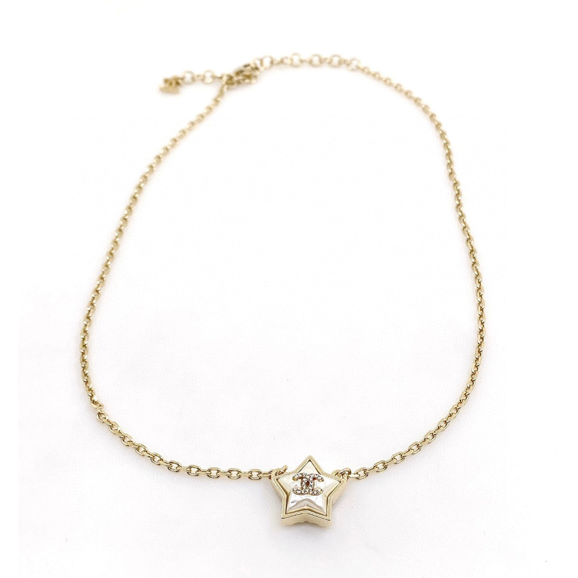 Chanel Star Pearl Necklace