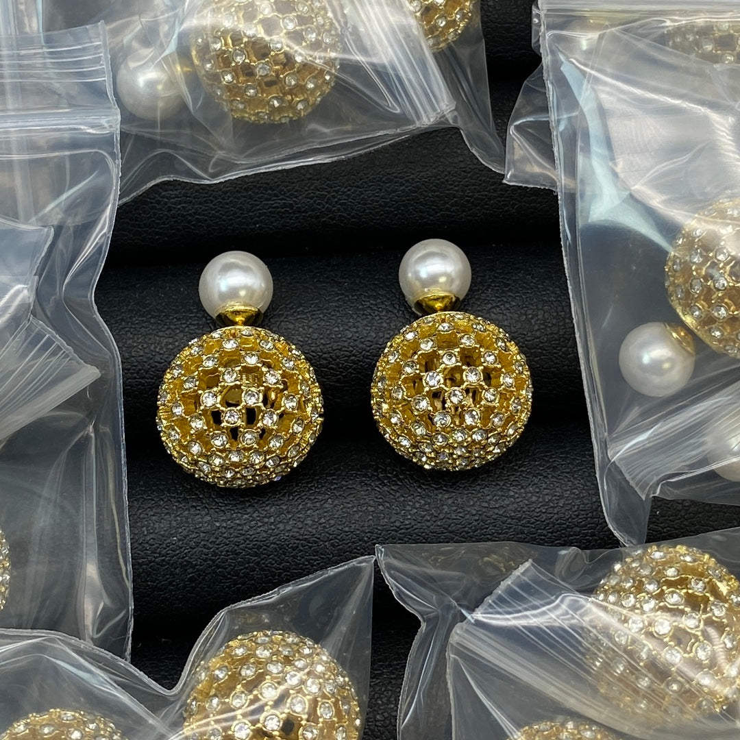 Dior Tribales Pearl Earrings