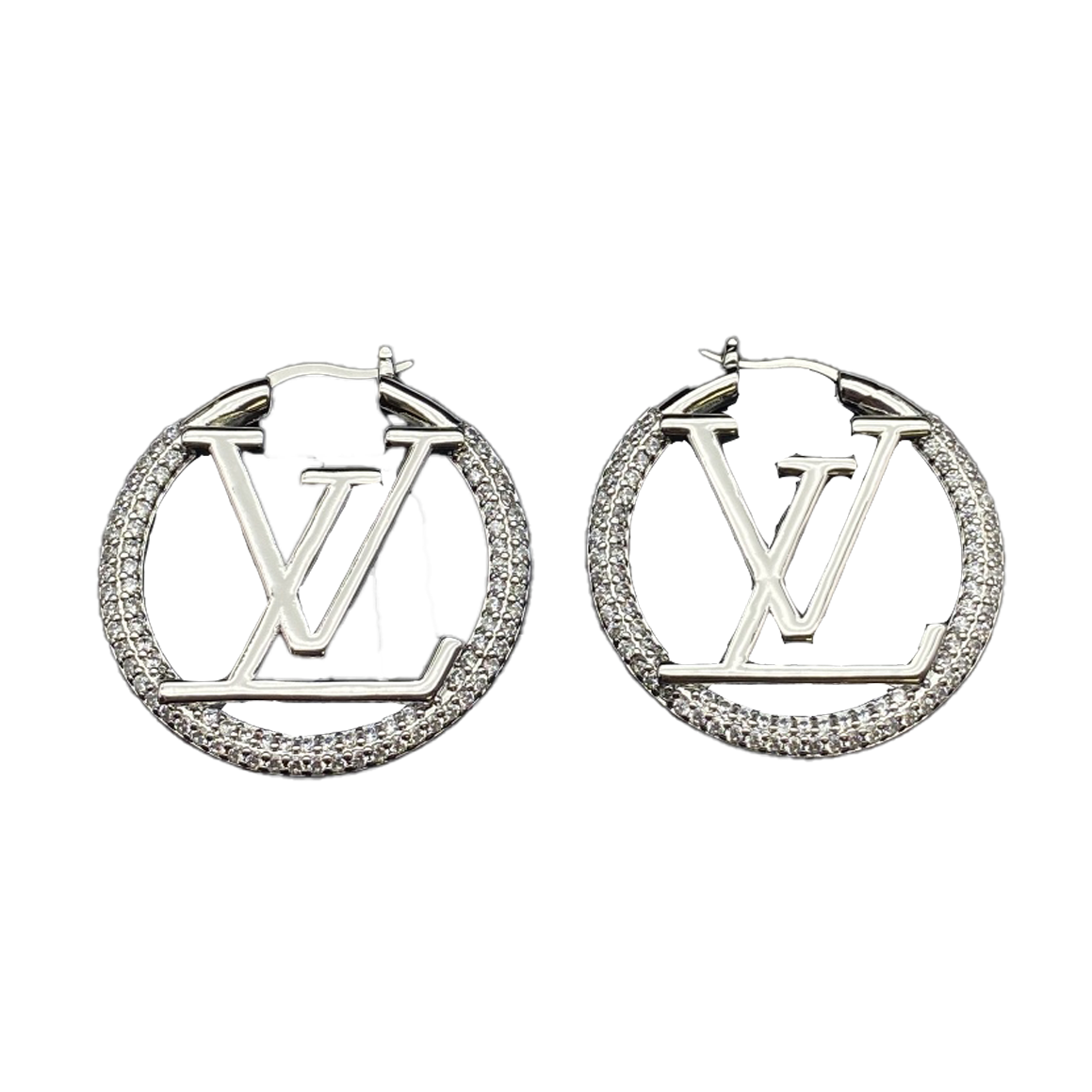 Louis Vuitton Louise Hoop Diamond Earrings - 18K Gold