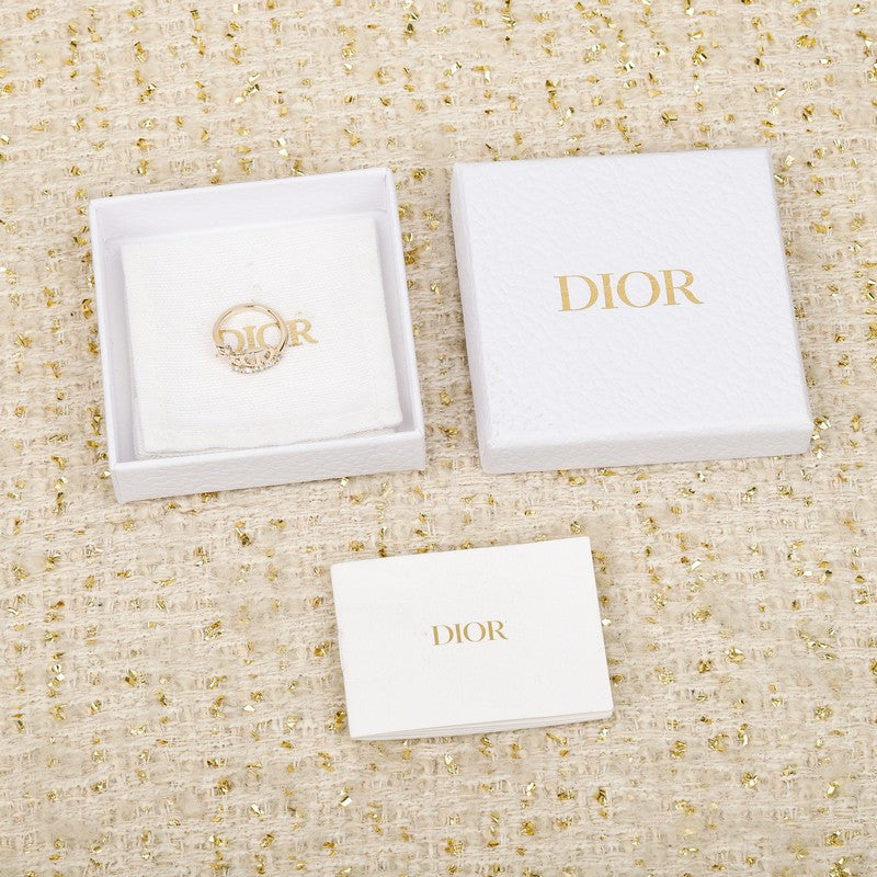 Dior Diamond Ring - 18K Yellow Gold