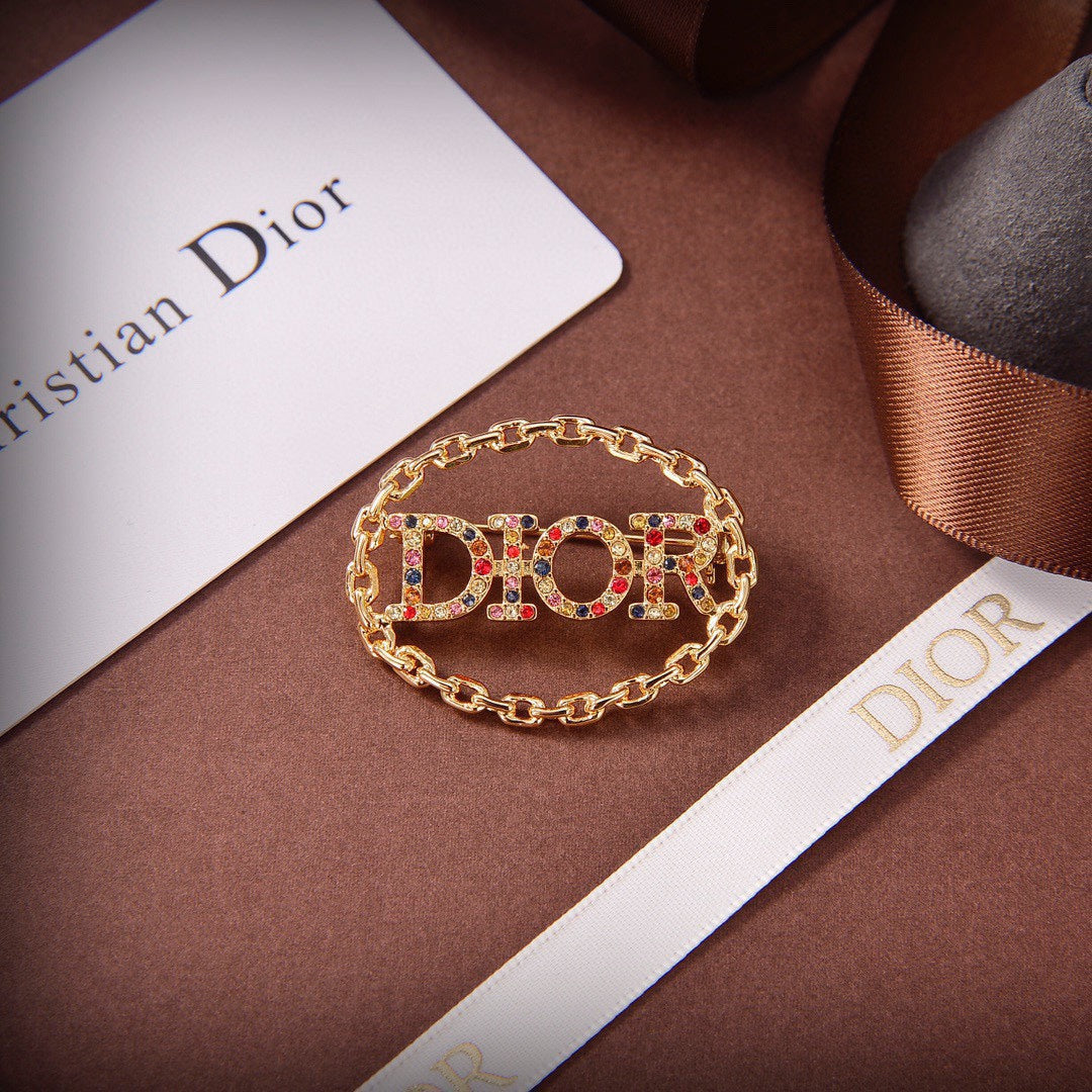 Dior Revolution Color Crystal Brooch