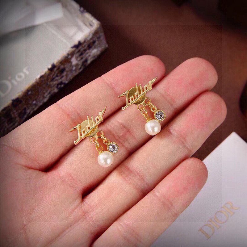 Dior J'Adior Earrings - 18K Yellow Gold