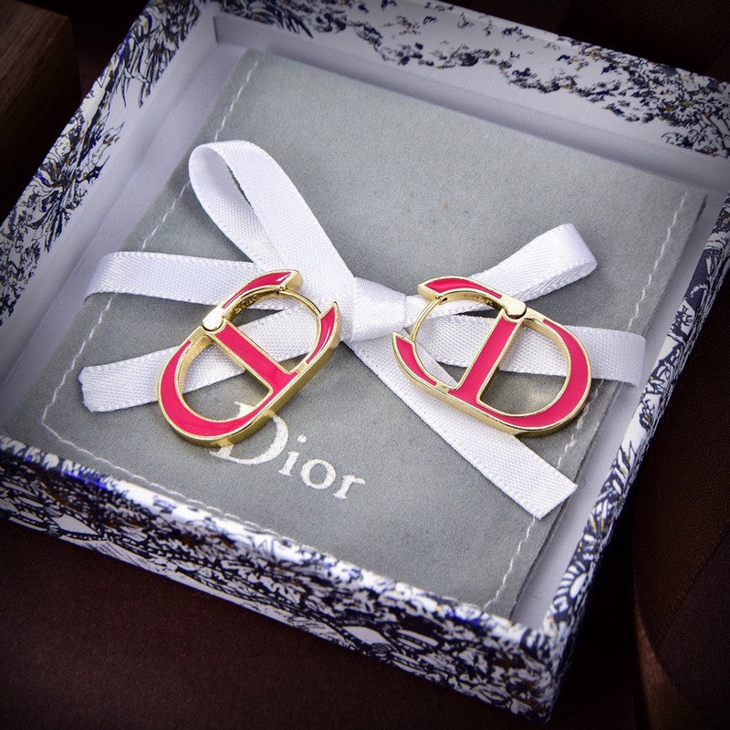 Dior 30 Montaigne Pink Earrings