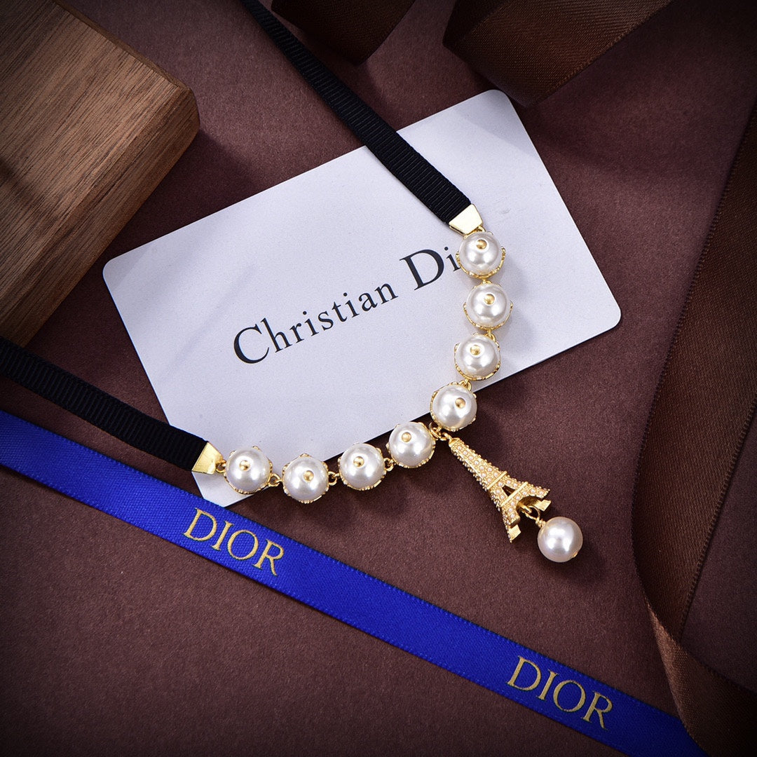 Dior Plan De Paris Choker Necklace