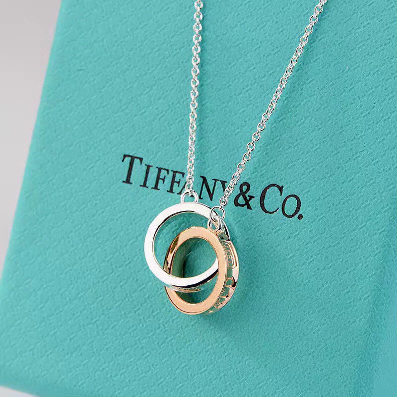 Tiffany 1837 Interlocking Circles Pendant Necklace