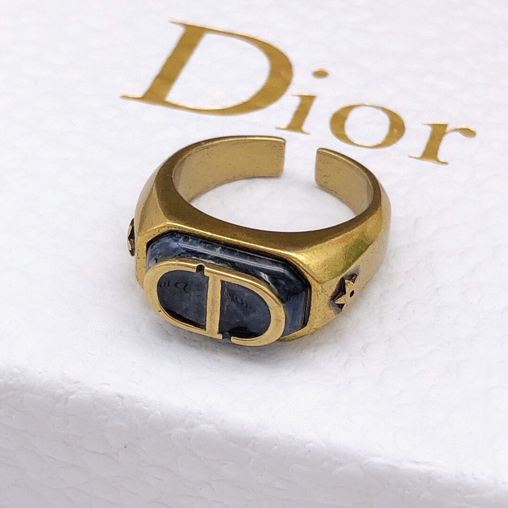 Dior Vintage Ring - 18K Yellow Gold