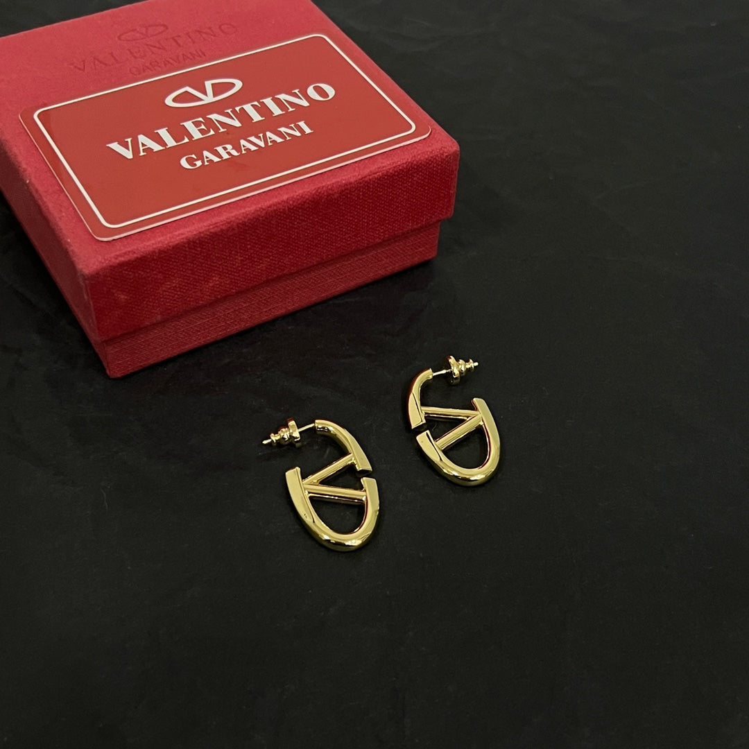 Valentino Earrings - 18K Gold
