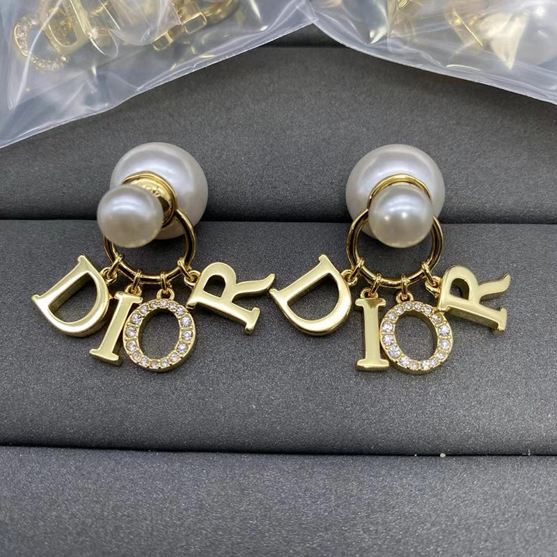 Dior Tribales Pearl Earrings