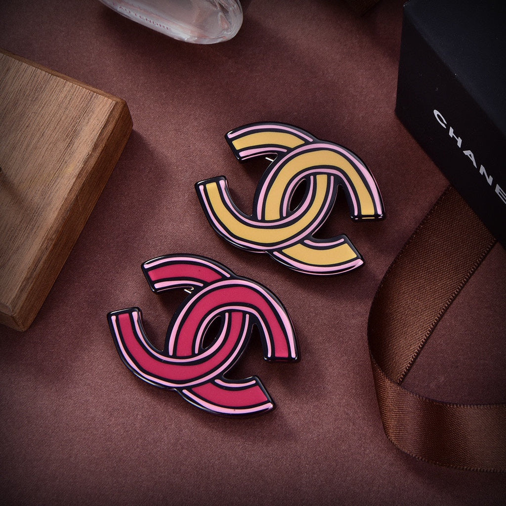 Chanel Pink Brooch