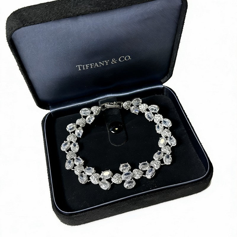 Return to Tiffany Crystal Bracelet - 18K White Gold