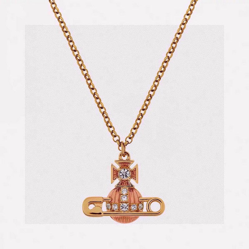 Vivienne West Mayfair Bas Relief Pendant Necklace