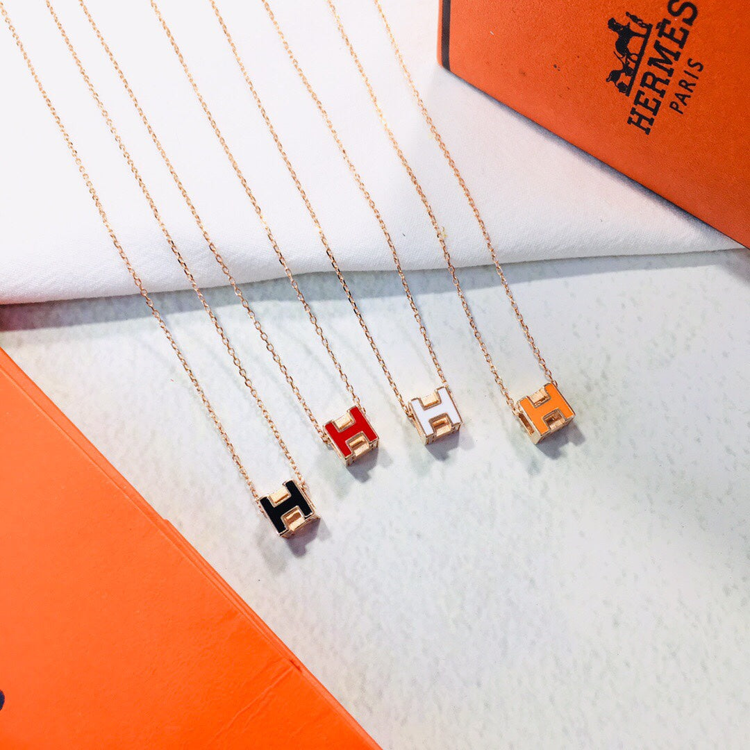 Hermes Cage D'H Necklace