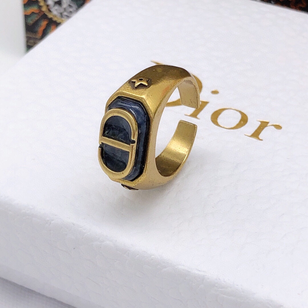 Dior Vintage Ring - 18K Yellow Gold