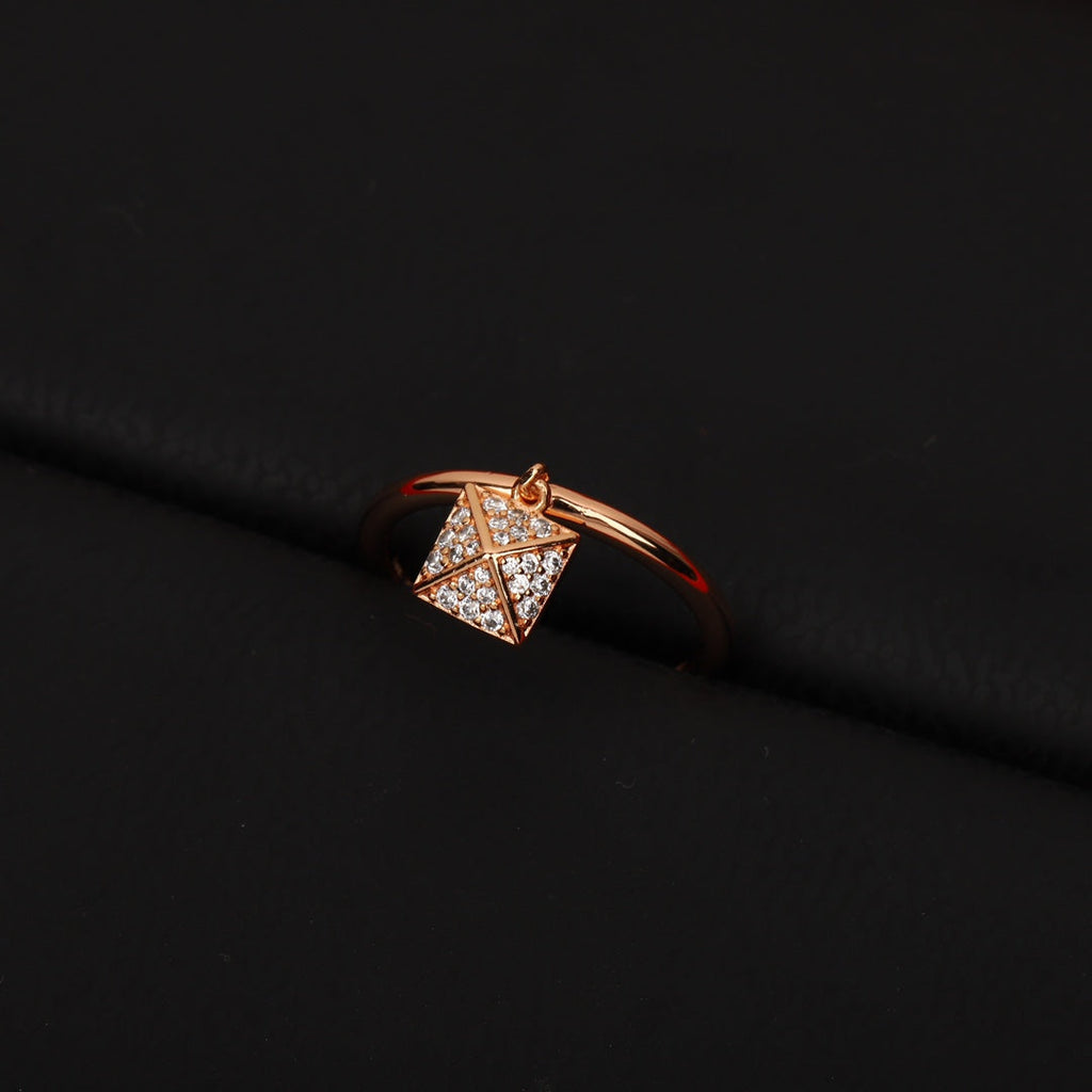 Hermes Chaine D'ancre Verso Ring - 18K Rose Gold