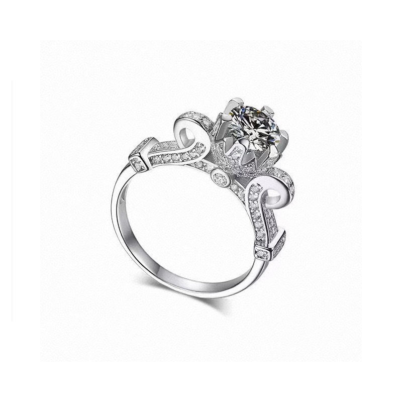 Josephine Ring - 18K White Gold