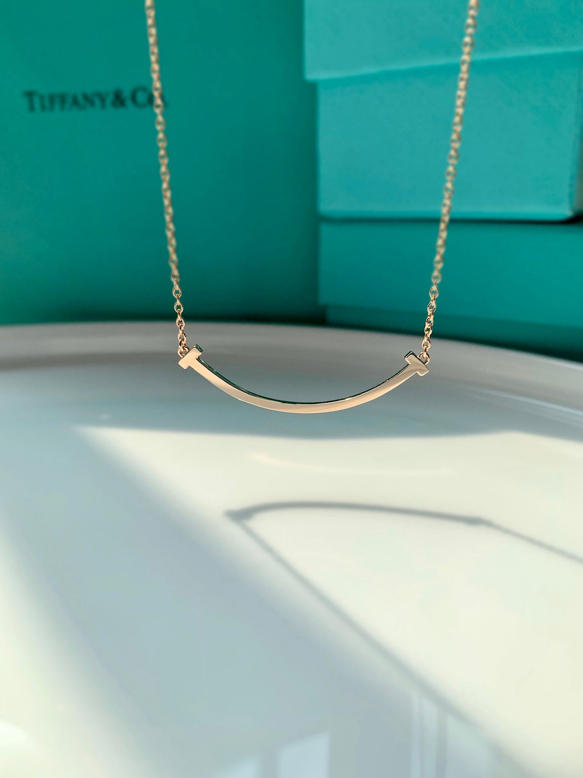 Tiffany Smile Pendant Necklace
