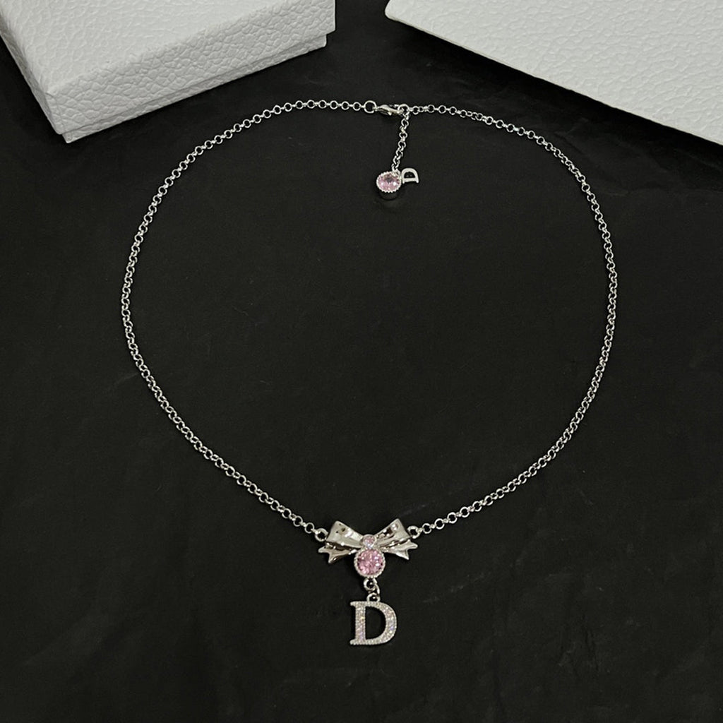 Dior Bowknot Vintage Necklace