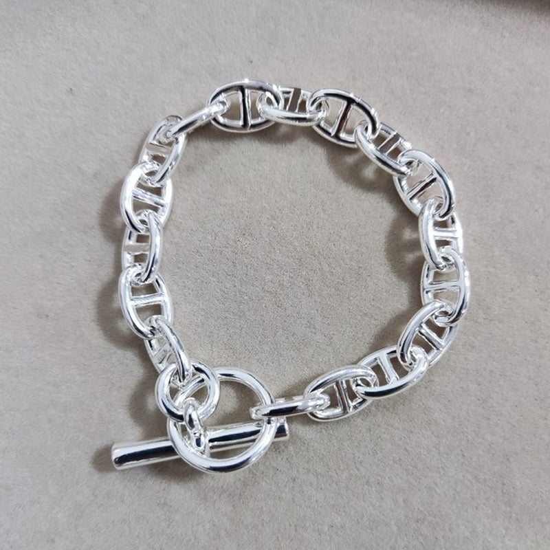 Hermes Chaine d'Ancre Enchainee Bracelet - 18K Gold