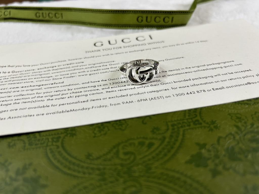 Gucci Double G Marmont Key Open Ring