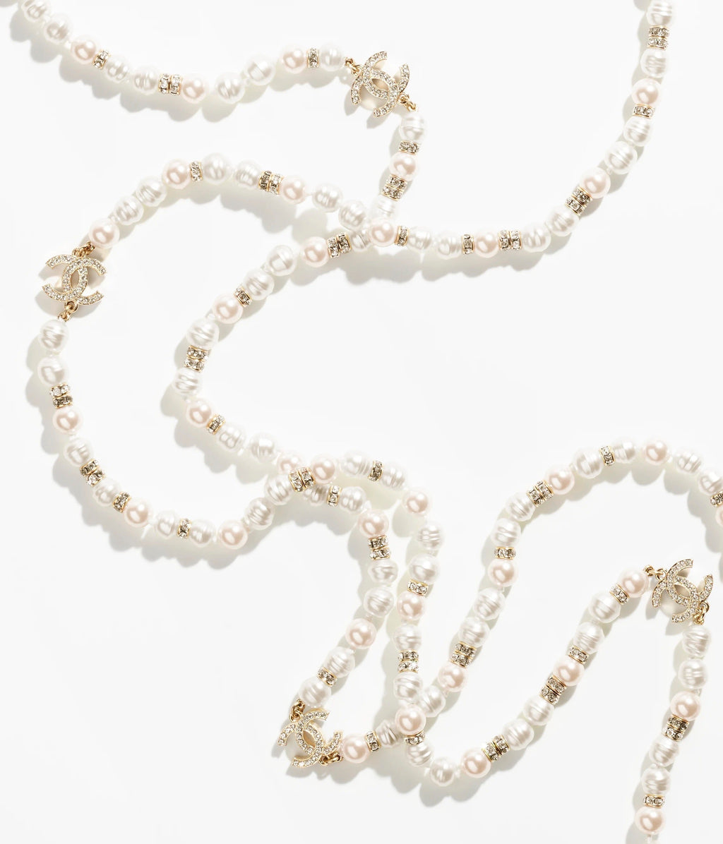 Chanel Pearl Choker Necklace