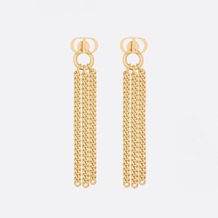 Dior 30 Montaigne Chain Earrings