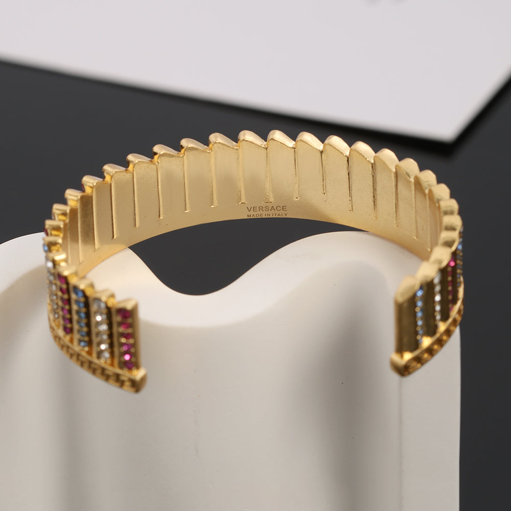 Celine Triomphe Ver Open Cuff Bracelet