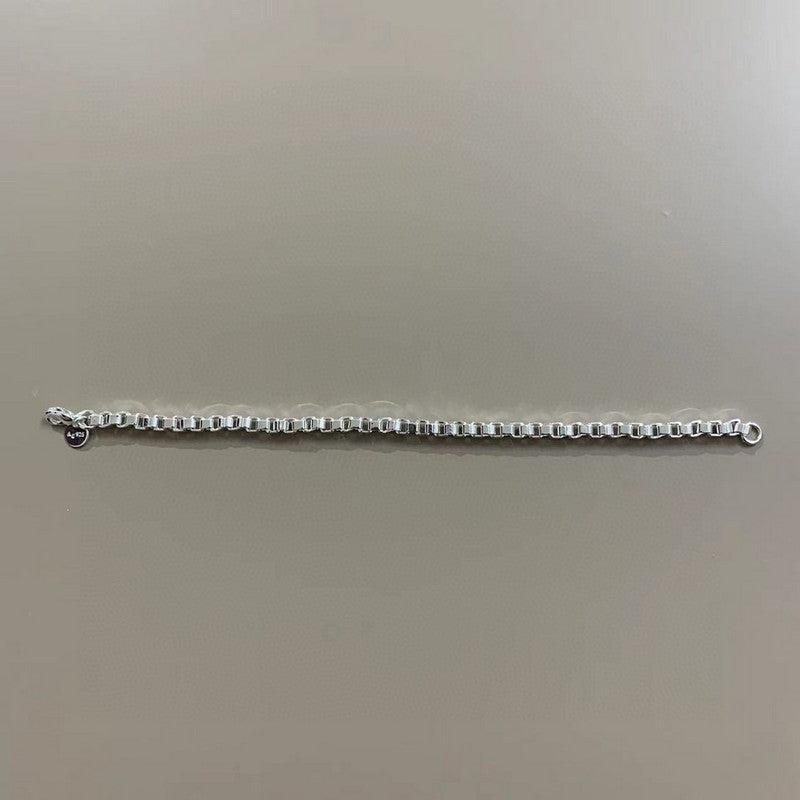 Tiffany Venetian Link Bracelet - 18K White Gold