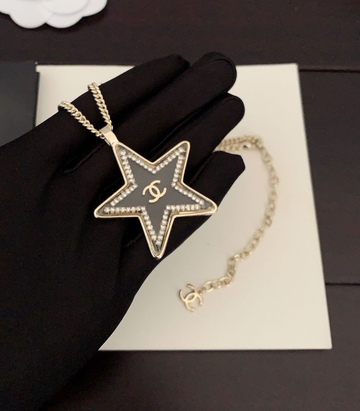 Chanel Star Chain Necklace
